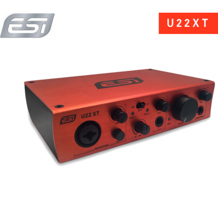 U22XT 2进2出专业声卡外置USB声卡