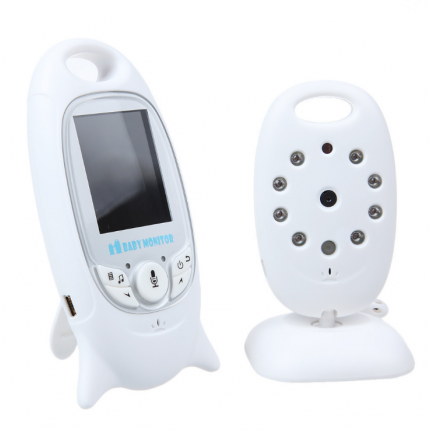 2.4G无线数字婴儿监护器支持对讲室温监测音乐播放VB601