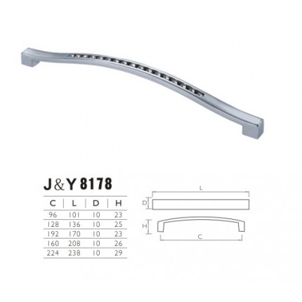 厂家直销 柜门拉手 抽屉拉手 J&Y8178拉手