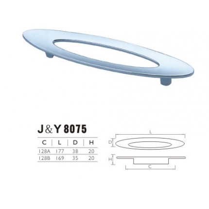 厂家直销 柜门拉手 抽屉拉手 J&Y8075拉手