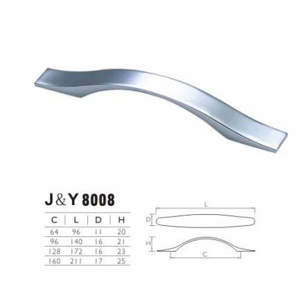 厂家直销 柜门拉手 抽屉拉手 J&Y8008拉手