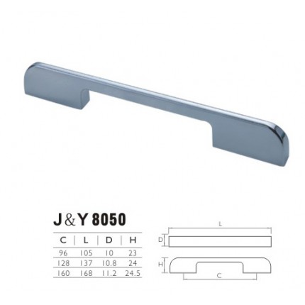 厂家直销 柜门拉手 抽屉拉手 J&Y8050拉手