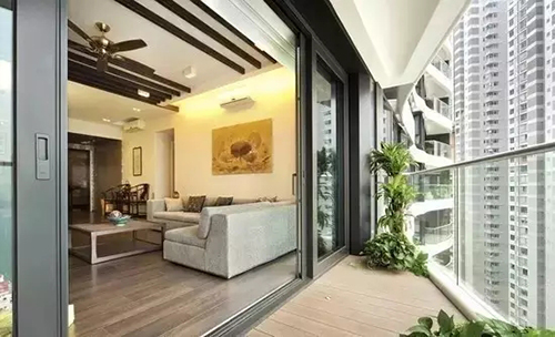 铝合金推拉门3