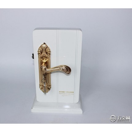 166-17 室内门锁 锁具执手钢木门锁现代五金机械门锁