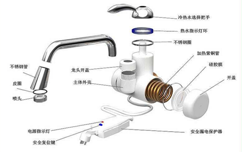 电热水龙头工作原理