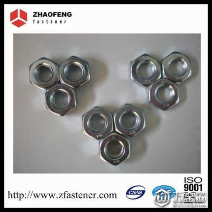 Haiyan Zhaofeng/海盐兆丰DIN934六角螺母紧固件五金工具