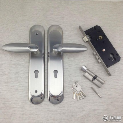 实木门锁不锈钢现代简约室内执手门锁 揭阳锁具厂家YU35-7023