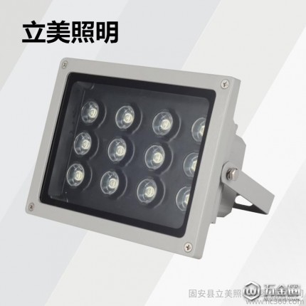 LED投光灯 48W 庭院灯 草坪灯 花园装饰灯 室外灯具 工程灯 户外防水