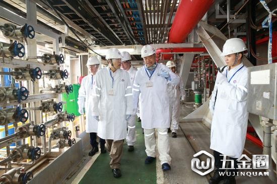 海油工程董事长、党委书记、总裁金晓剑现场调研巴油项目