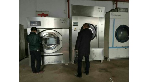 沈阳二手水洗设备转让二手工业脱水机转让卧式大型洗衣设备
