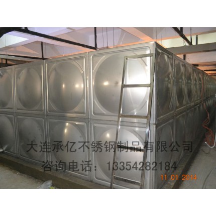 180吨不锈钢水箱-生活用水水箱-不锈钢保温水箱