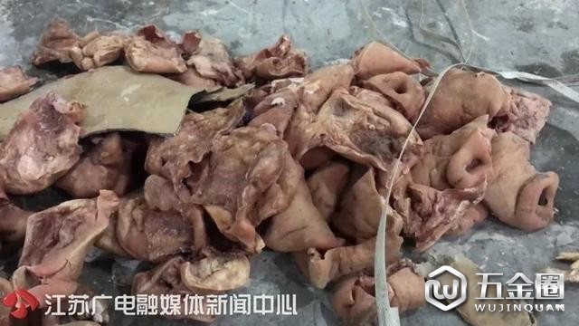 南京百吨走私腐臭冻肉