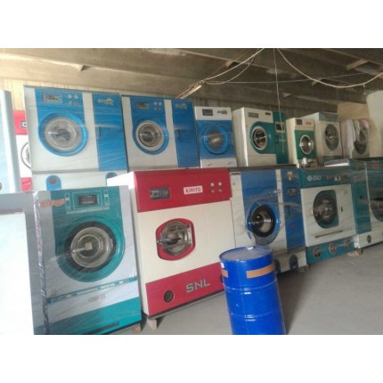聊城转让全套水洗厂洗涤设备，二手大型百强水洗机