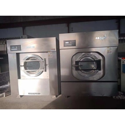 淄博大型宾馆洗涤设备出售二手鸿尔水洗机100公斤