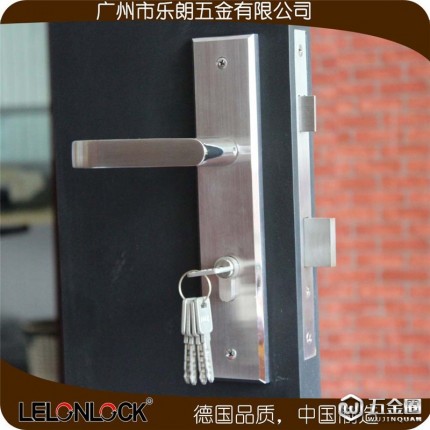 LELONLOCK乐朗实木门用不锈钢门锁RSL-13精铸面板锁室内门锁 工程五金配件 可混批 机械门锁