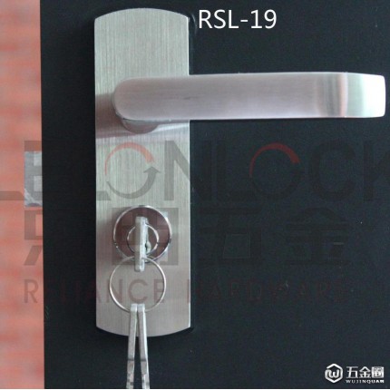LELONLOCK乐朗热销 RSL-19不锈钢304欧式室内门锁 房门执手锁 工程机械门锁