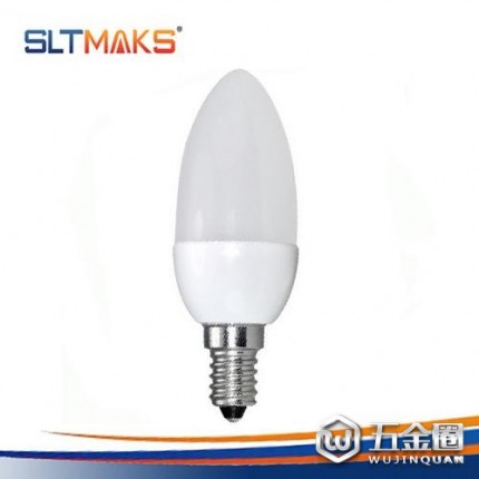 SLTMAKS STB-006A led6W蜡烛灯 led球泡灯 led尖泡灯 led节能灯 led室内照明 厂家直销