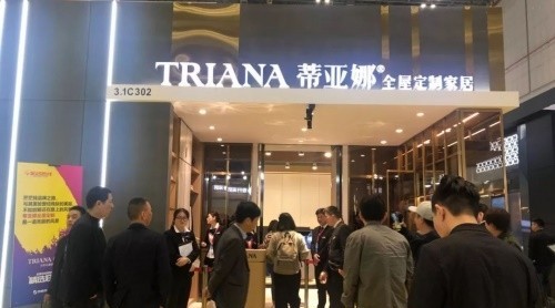 上海建博会第二天，蒂亚娜人气爆棚，收获满满！