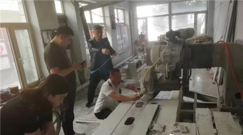 乌兰察布市结合“五城联创”相关要求 开展石材市场的规范专项行动