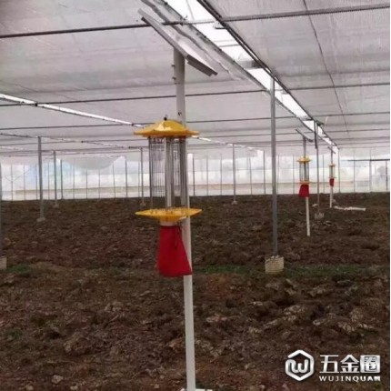尚科太阳能杀虫灯 室外蓄电池太阳能灭虫灯用于农业杀虫